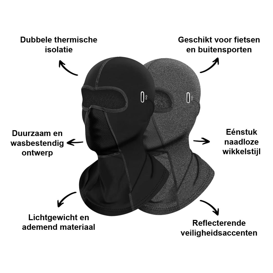 Meet the Windproof Cycling Balaclava Thermal Neck & Face Cover: Your All-in-One Cold-Weather Ride Solution. Ultimate Winter Protection.
